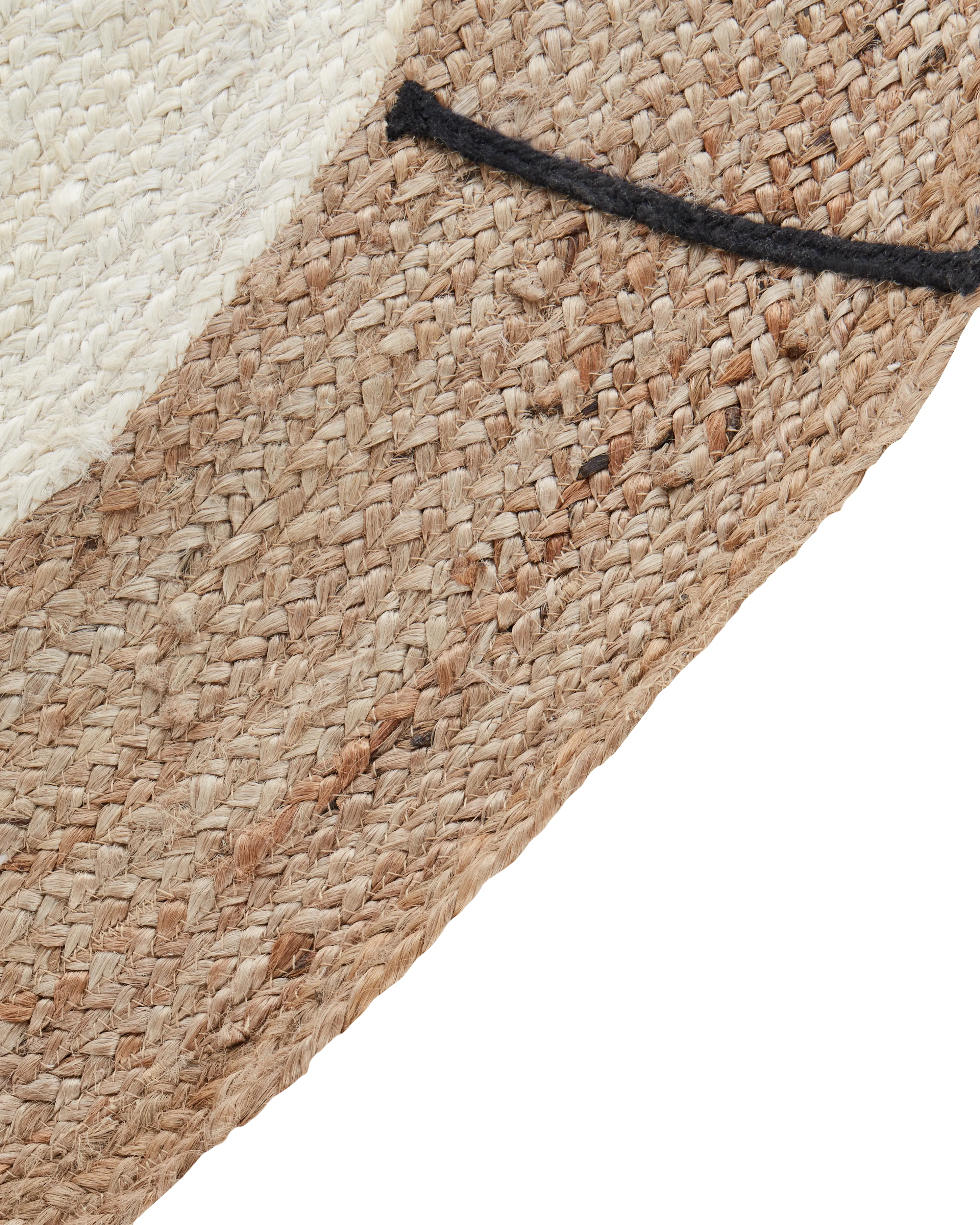 Kindervloerkleed KOVU Beige ø 120 cm Jute