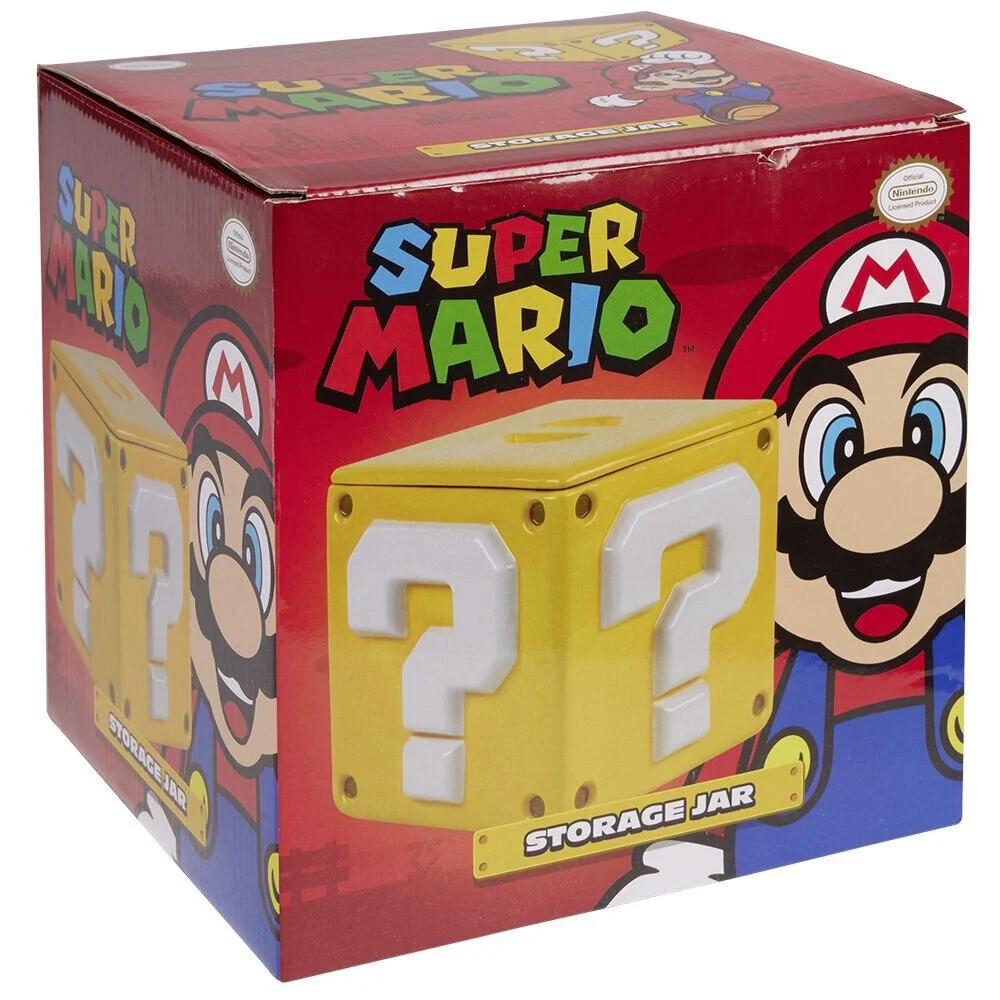 Boîte de rangement Super Mario 16x16xH15cm