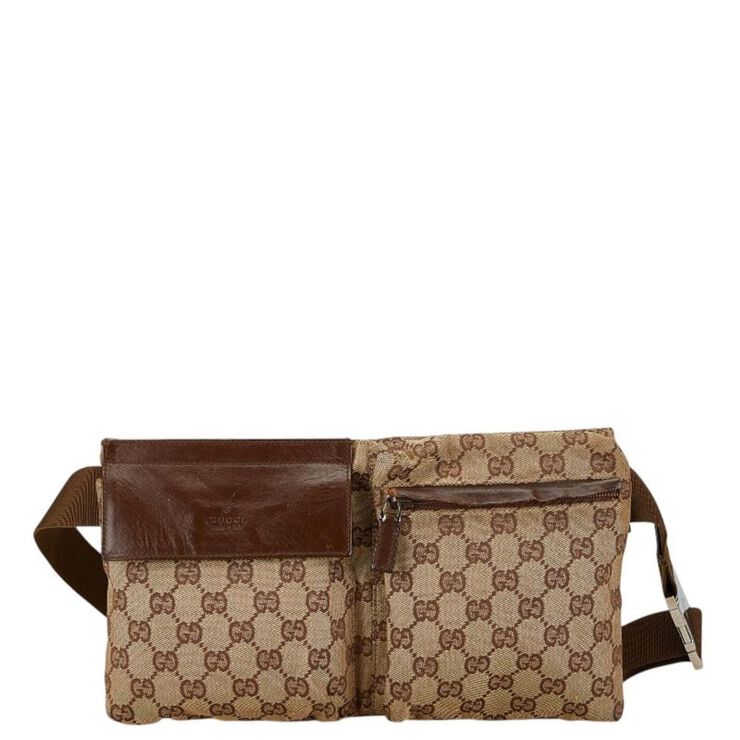 Gucci Vintage Gucci Belt Bag Brown