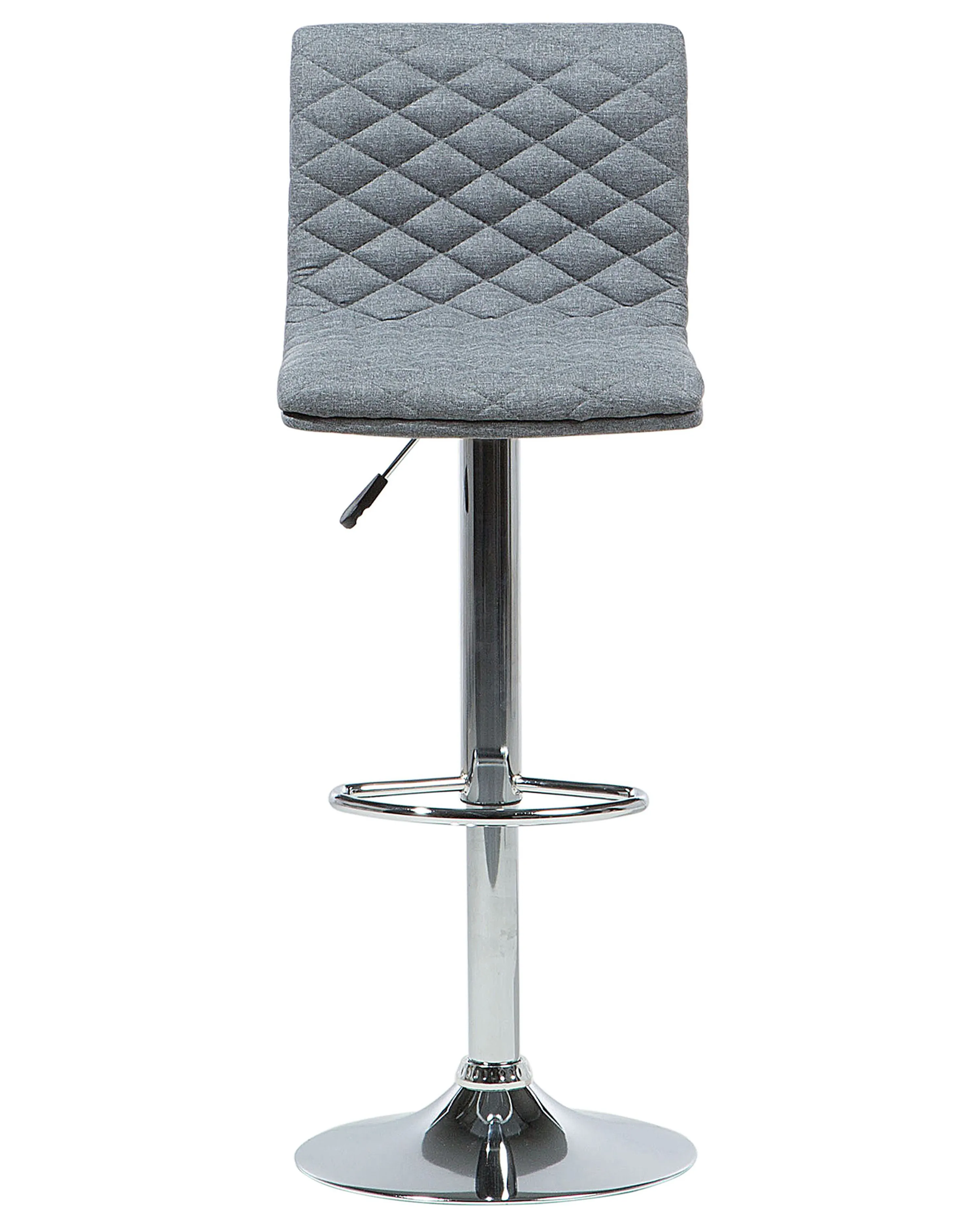 Set van 2 barstoelen ORLANDO draaibaar Grijs