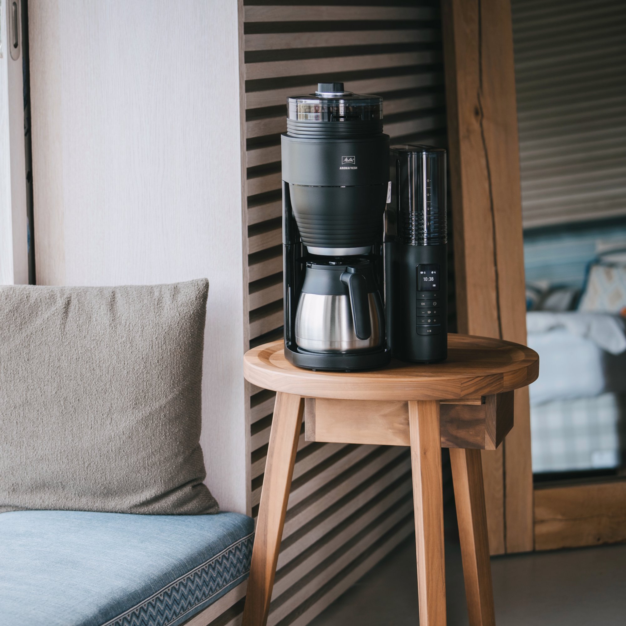 AromaFresh Therm Pro X|Filterkaffeemaschine mit Mahlwerk