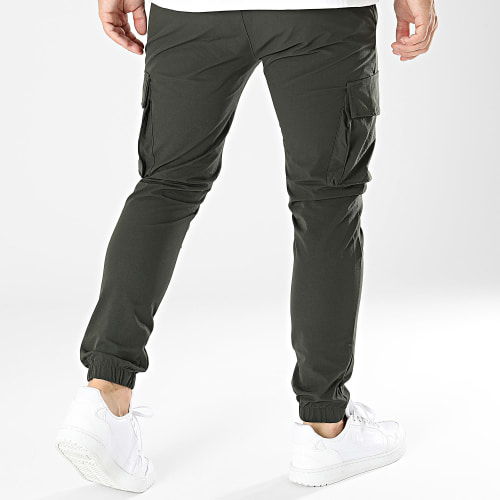 Pantalon Cargo Vert Kaki Foncé