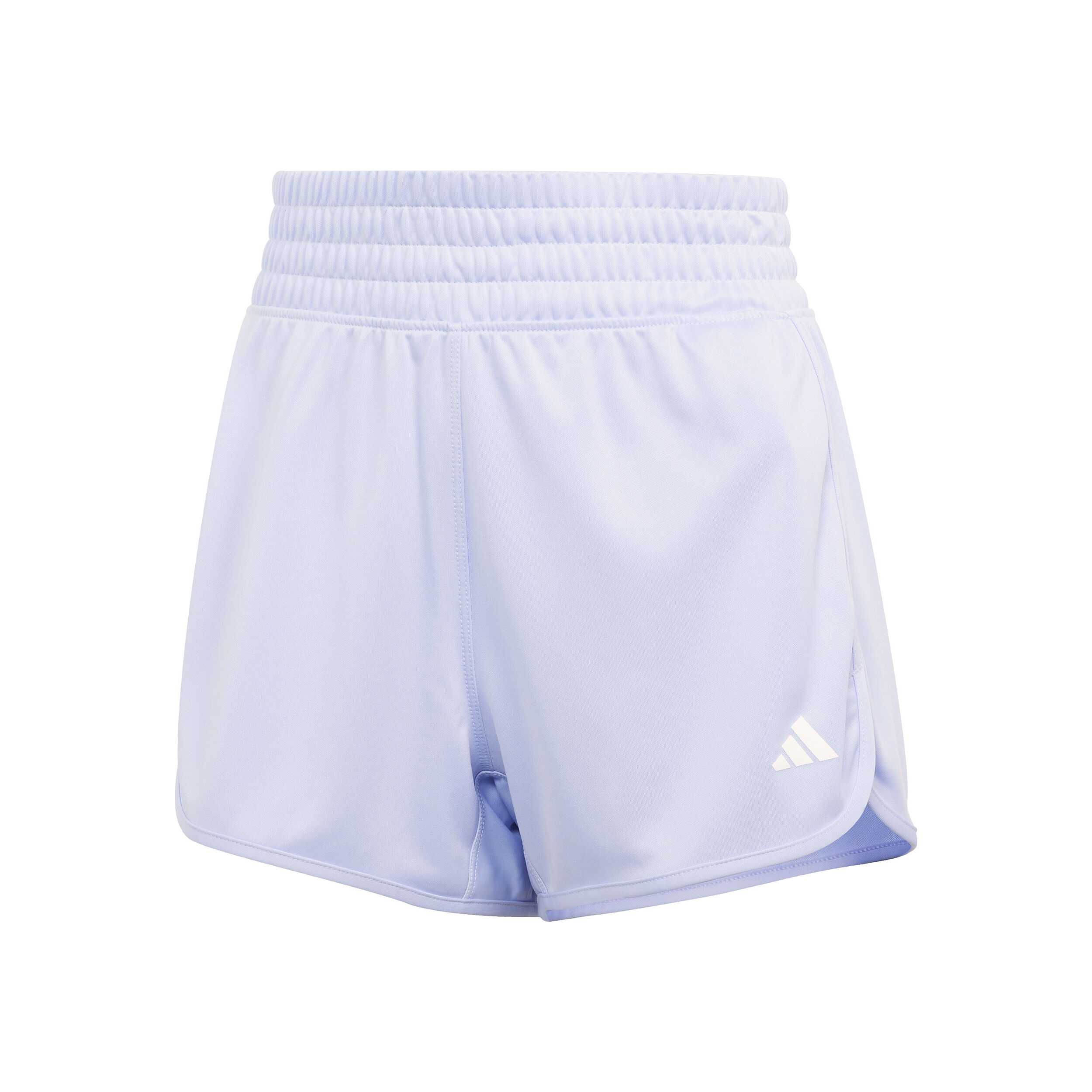 adidas Pacer Knit High 3in Shorts Femmes - Lilas