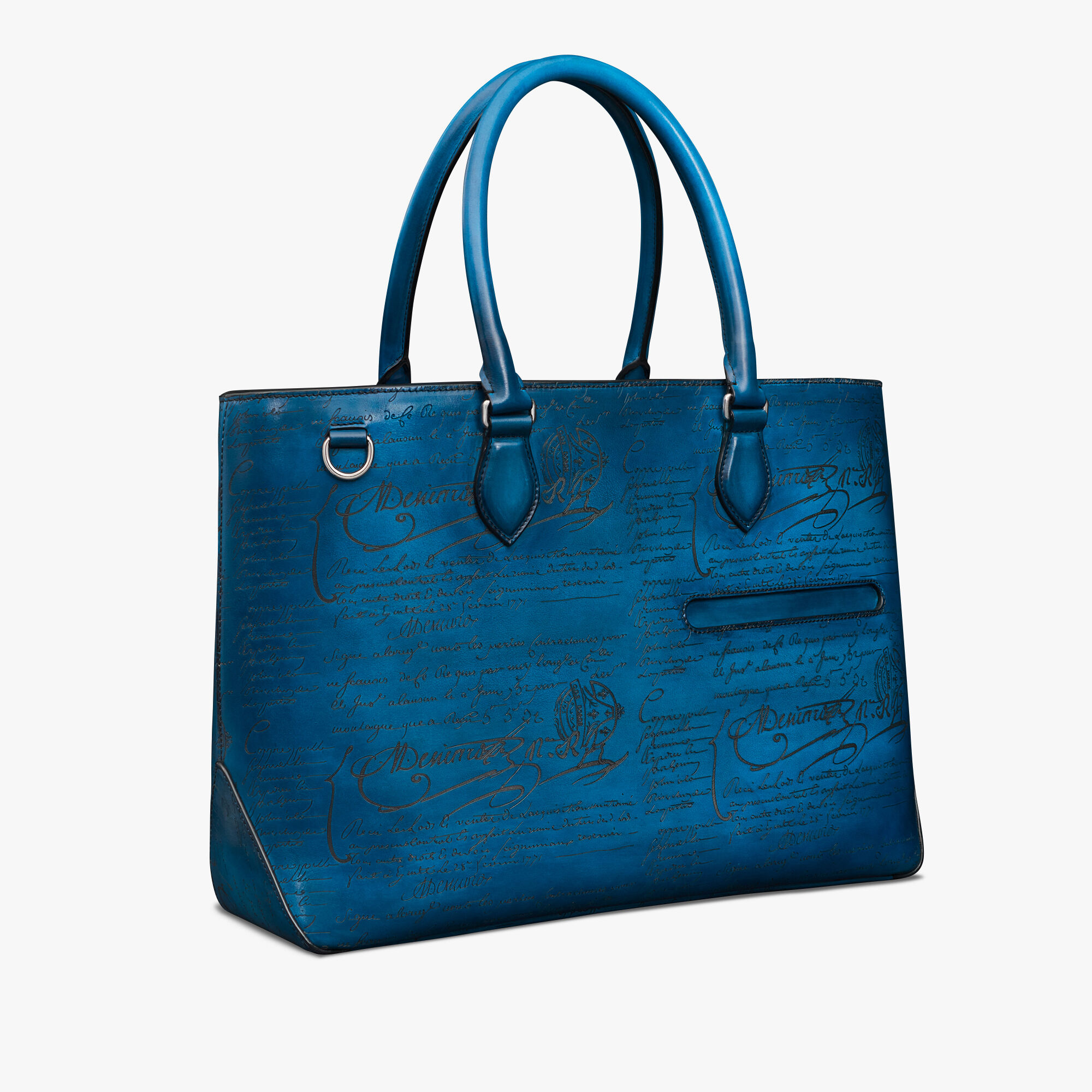 Cabas Toujours Mini Neo En Cuir Scritto