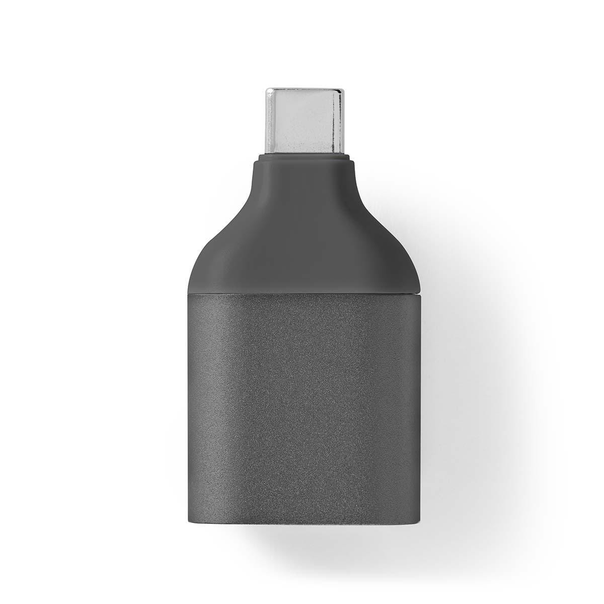 Nedis USB-C™ Adapter | USB 3.2 Gen 1 | USB-C™ Hann | VGA Hun 15p | Full HD 1080p | Rund | Nikkel belagt | Grå / Sort | Konvolutt