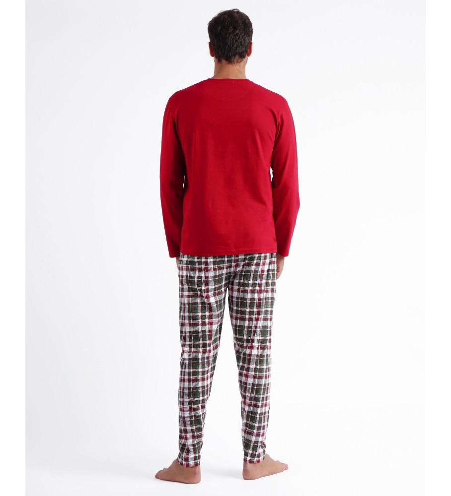 Pijama de manga comprida Admas Christmas Nature