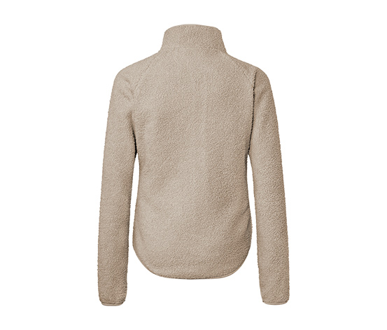 Teddyfleece-Jacke, beige