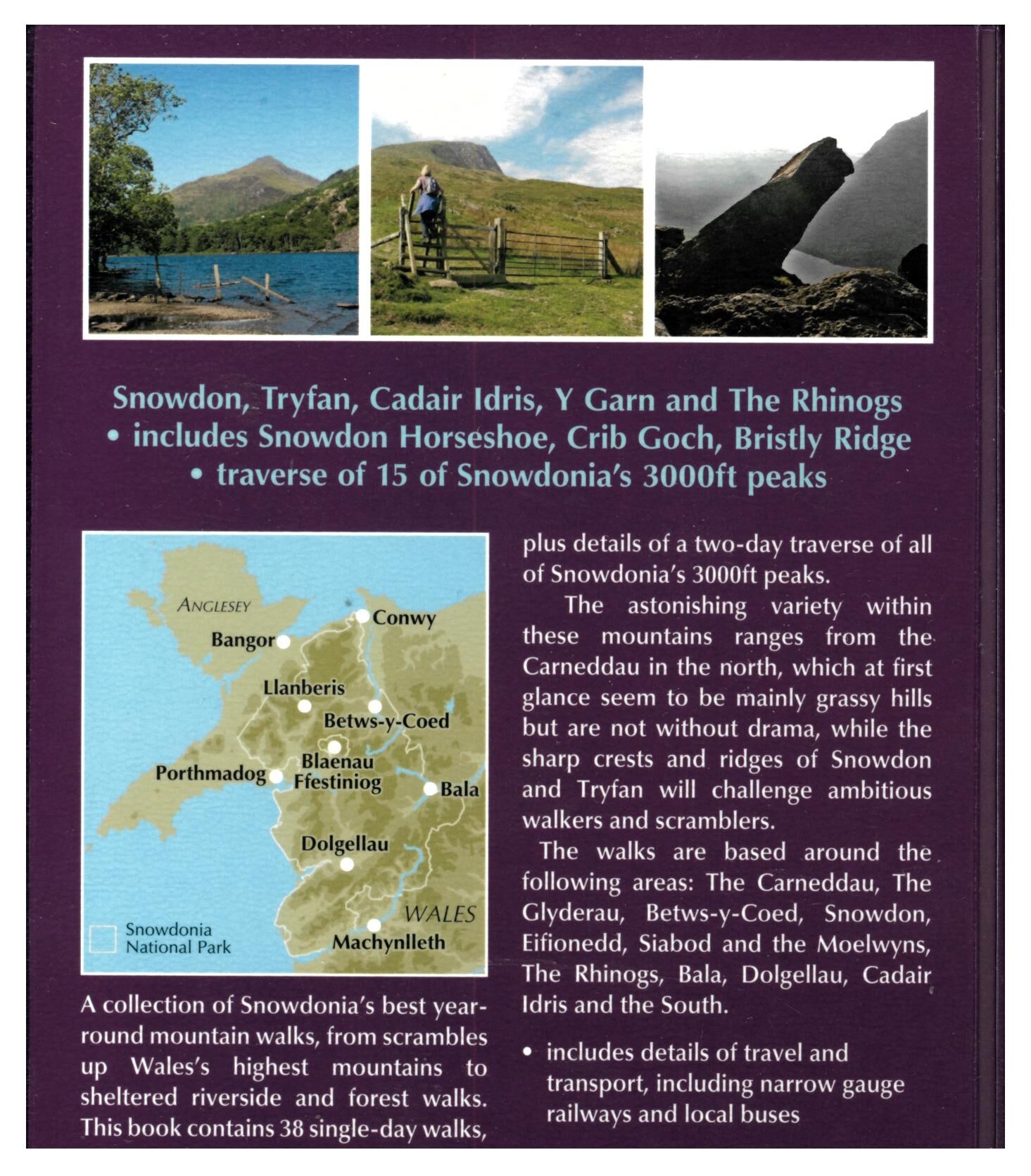 CICERONE - MOUNTAIN WALKING SNOWDONIA