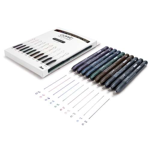 COPIC® Multiliner 10er-Set, farbig