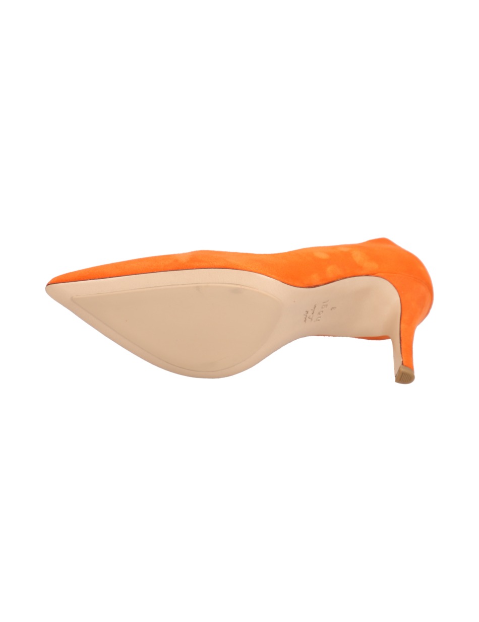 Veloursleder Pumps