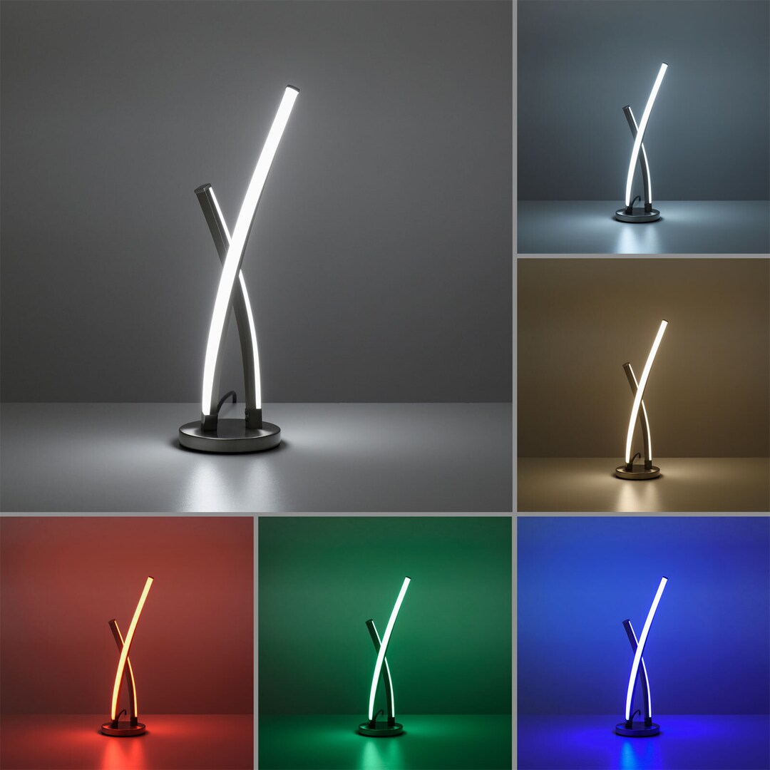 LOLA-Smart Tischlampe Swing Alu