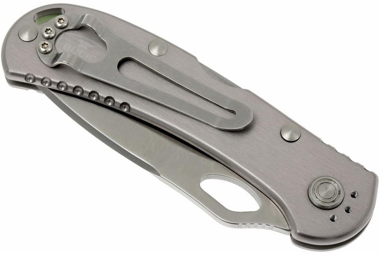 Buck 722 Spitfire 0722GYS1-B plain edge, grijs