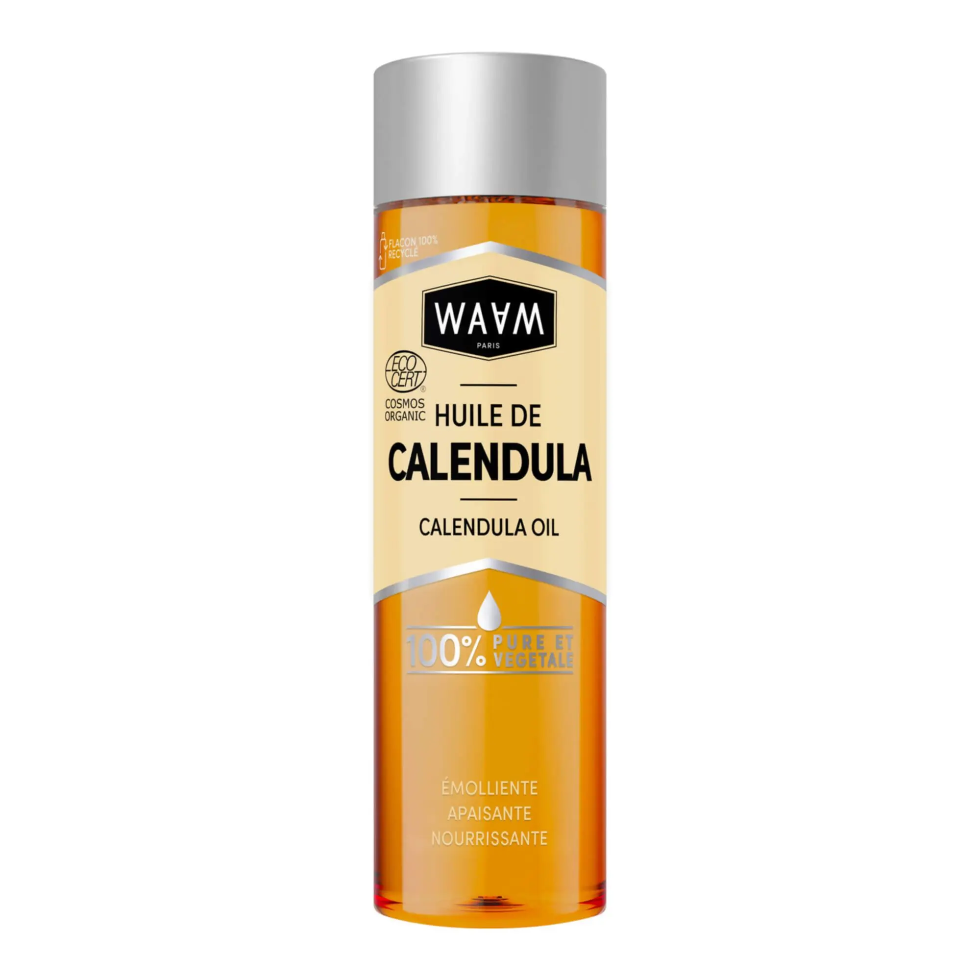 Waam - HUILE DE CALENDULA Apaisante, réparatrice, régénérante 75ml - Huile