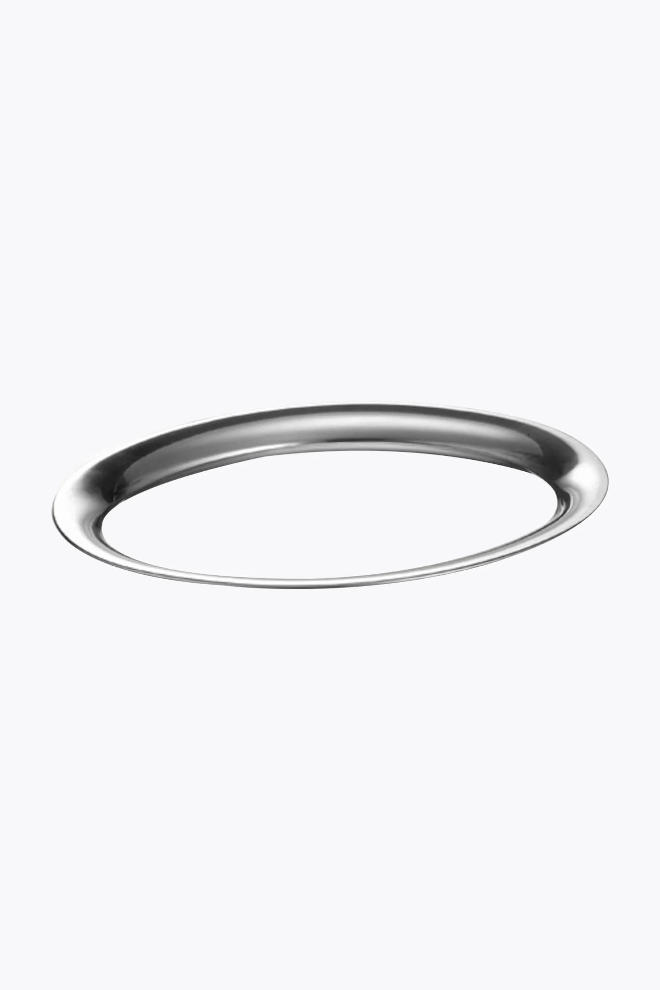 Motta Espressotablett Oval Edelstahl