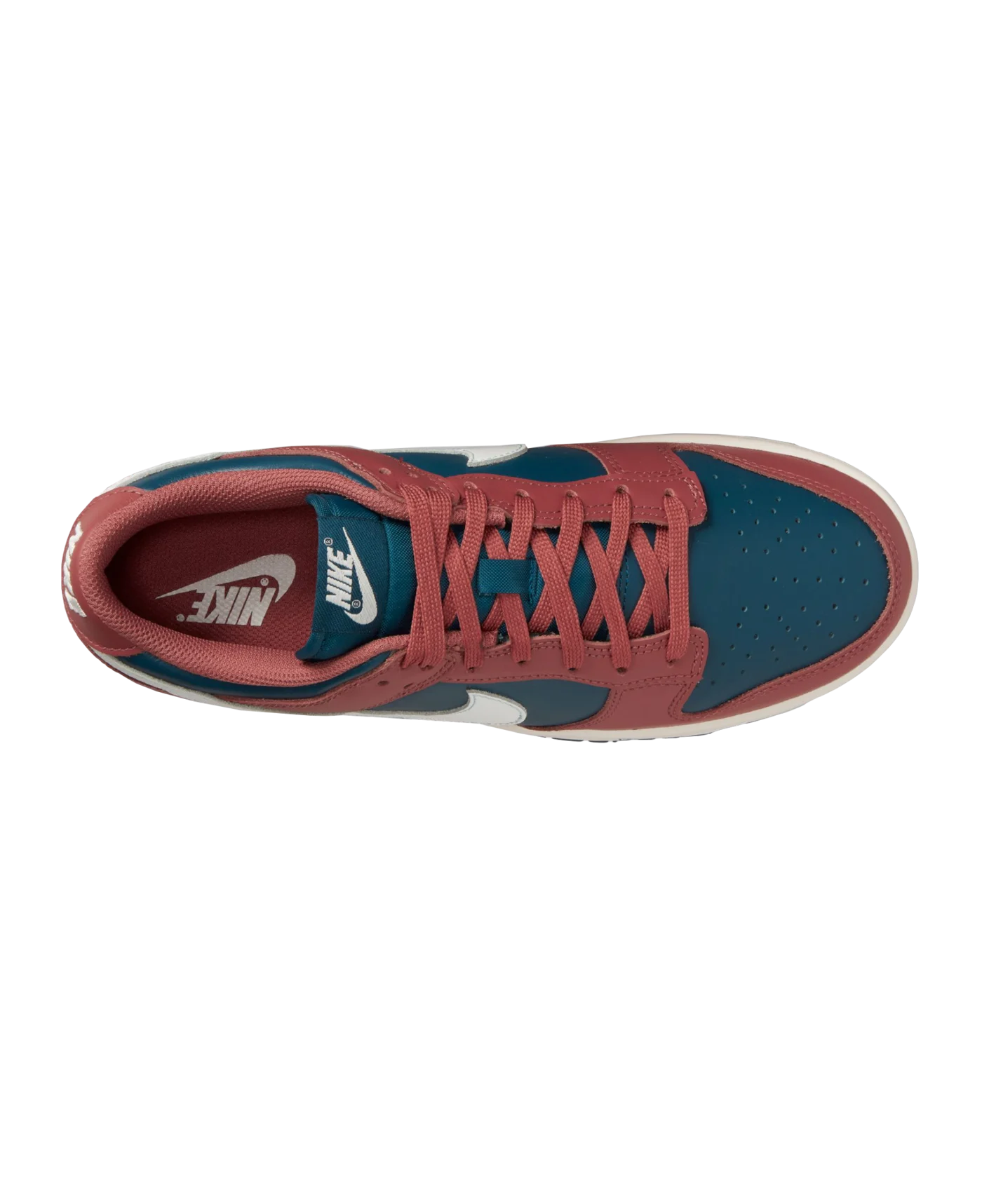 Nike Dunk Low Damen Rot Weiss Blau F602