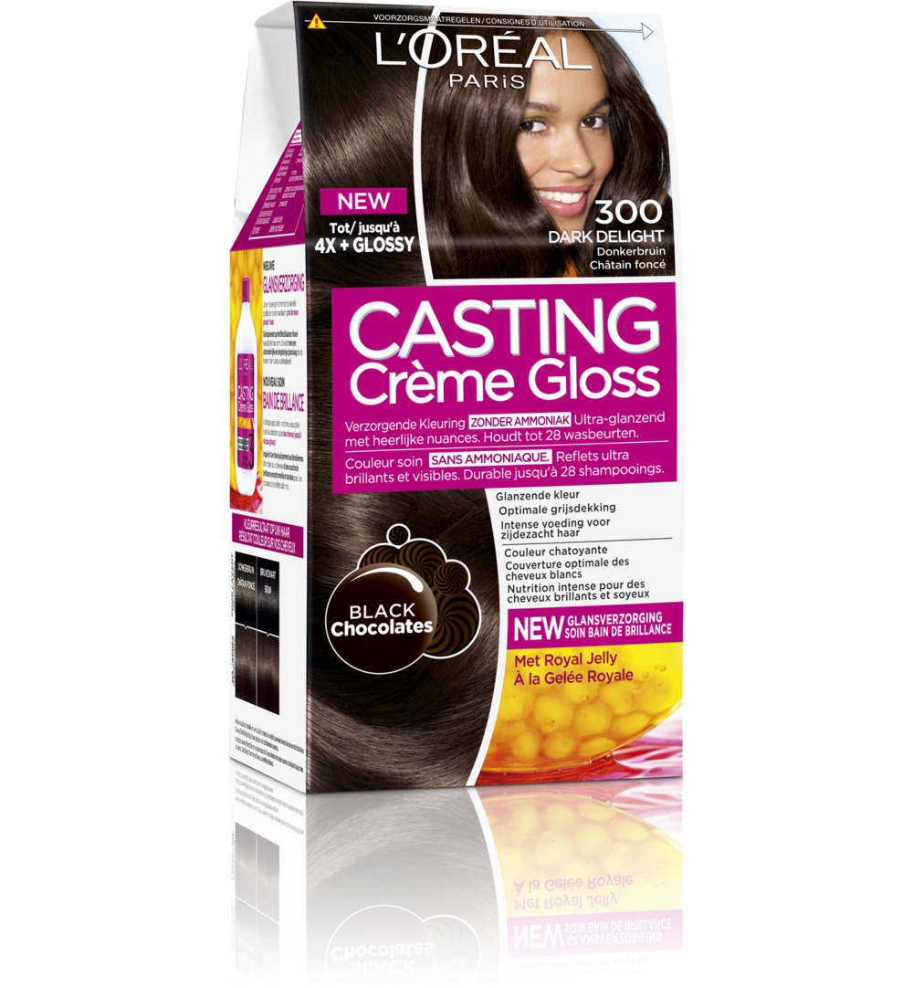 L’Oréal Casting Creme Gloss 300 Dark Delight (1 set)