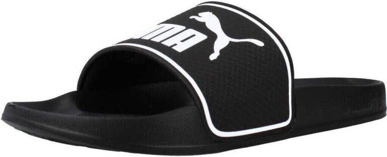 Puma Leadcat 2 0 2.0 badslippers zwart wit Rubber Logo 40.5