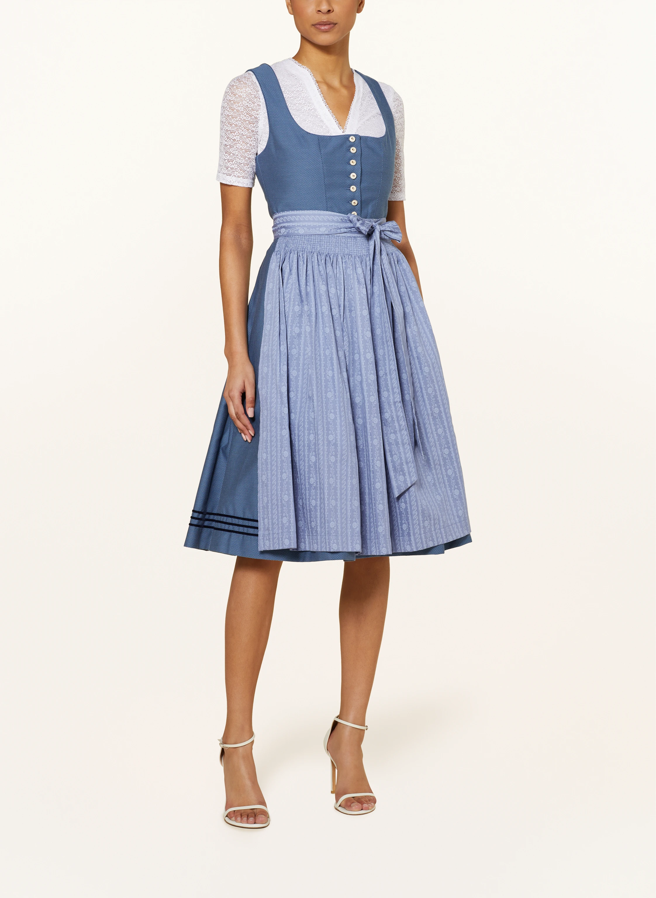 WALDORFF Dirndlbluse aus Spitze