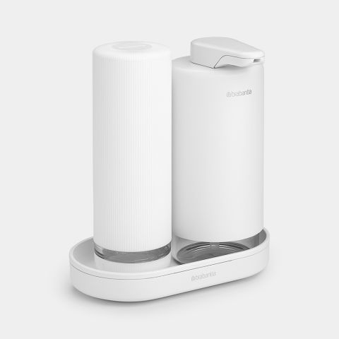 SinkStyle Zeepdispenser Set, 2x 200 ml - Mineral Fresh White