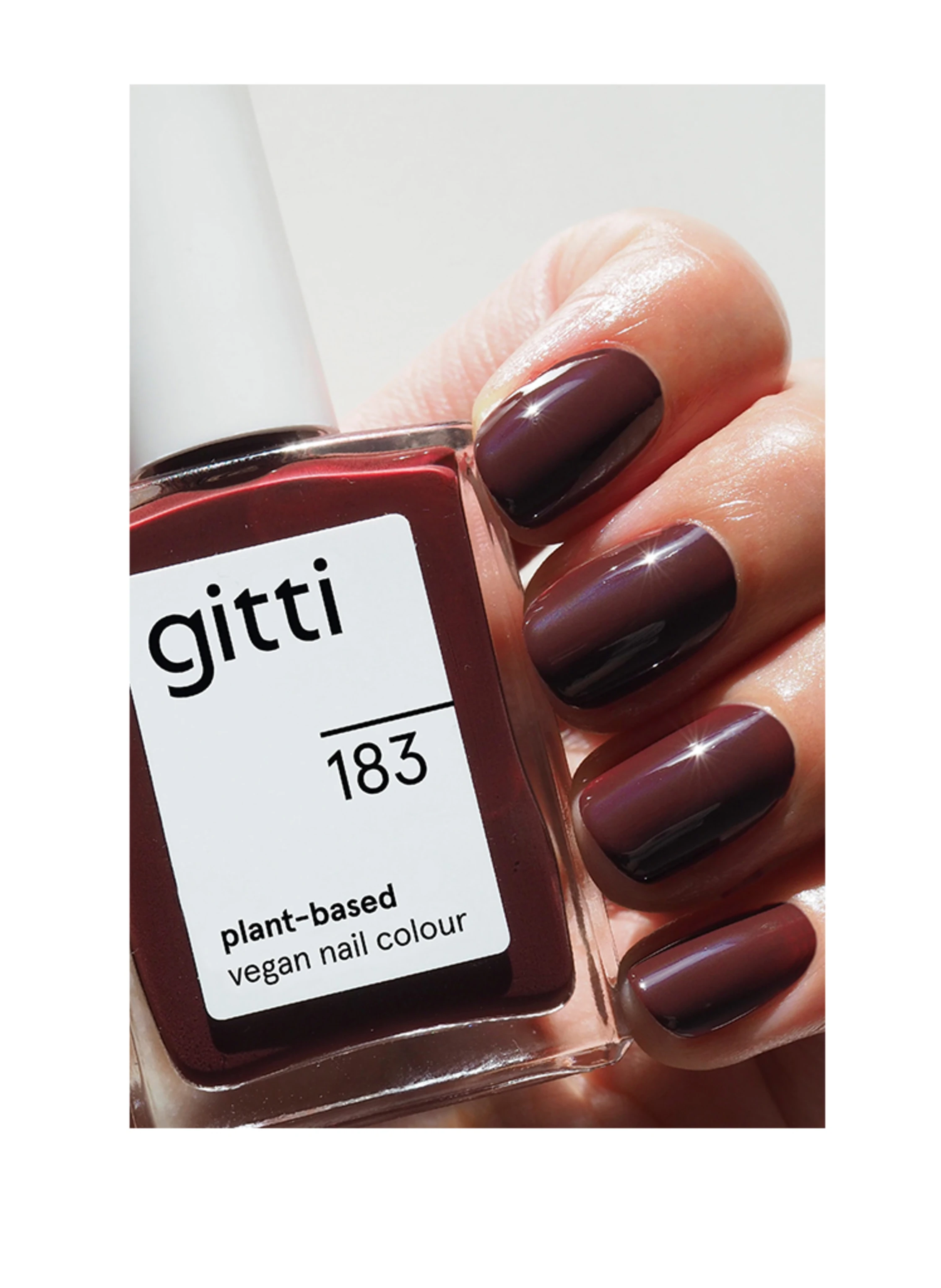 gitti PLANT-BASED VEGAN NAIL COLOUR