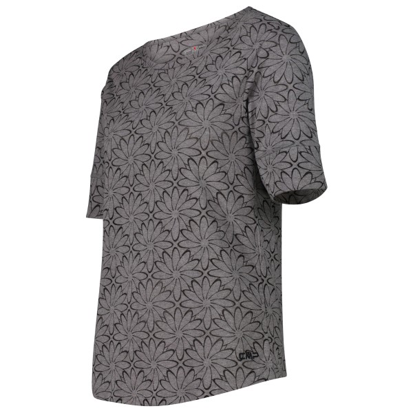 CMP - Women's S/S T-Shirt Floral - T-shirt technique