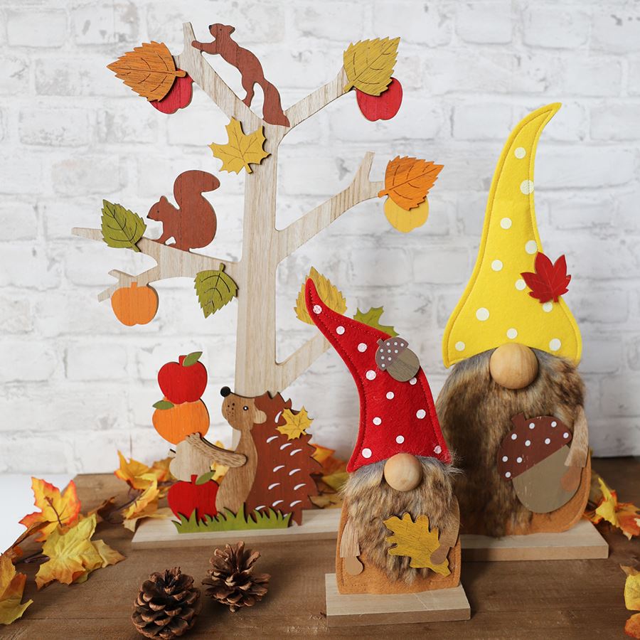 Dekofigur Herbstbaum 54cm