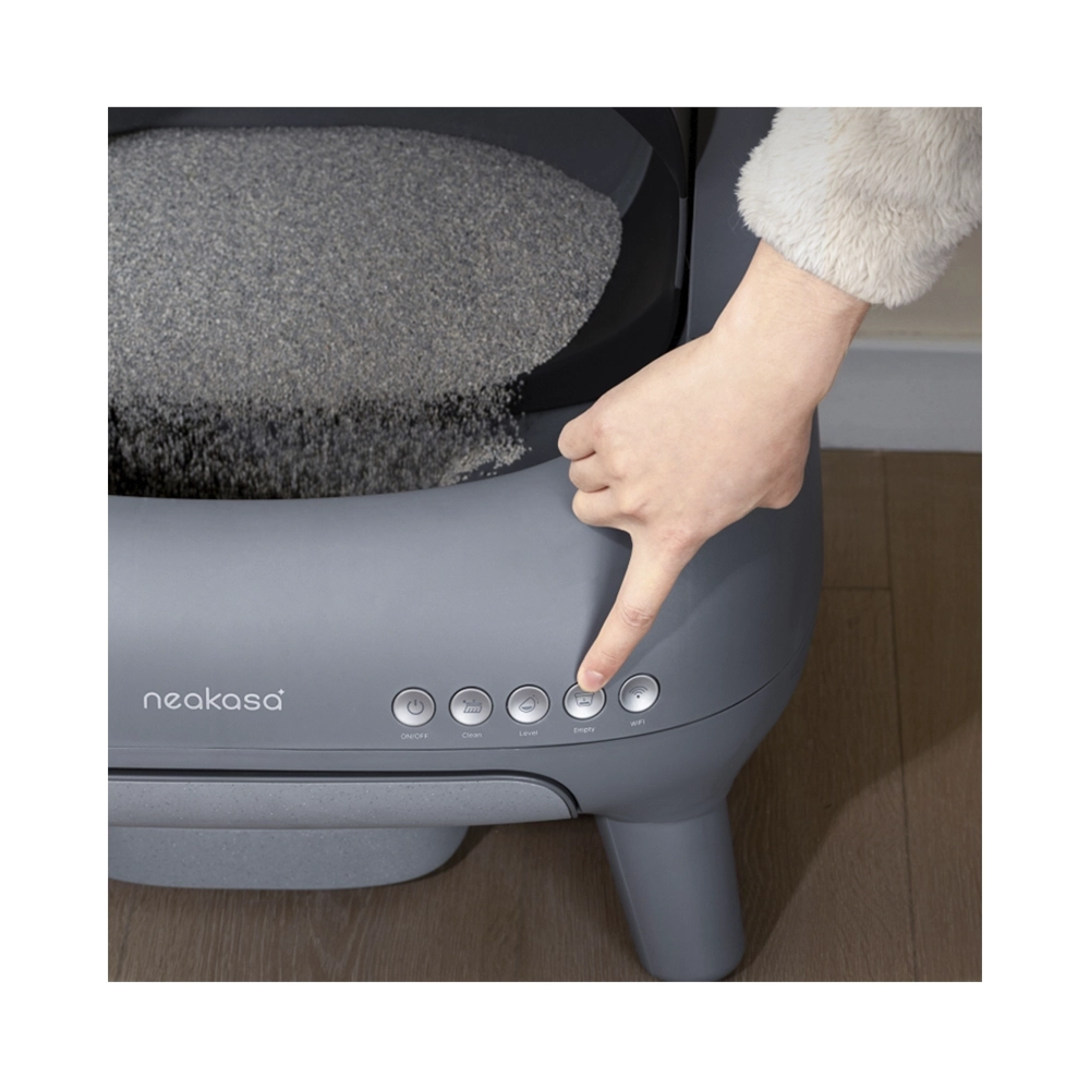 neakasa M1 selbstreinigende Katzentoilette grau