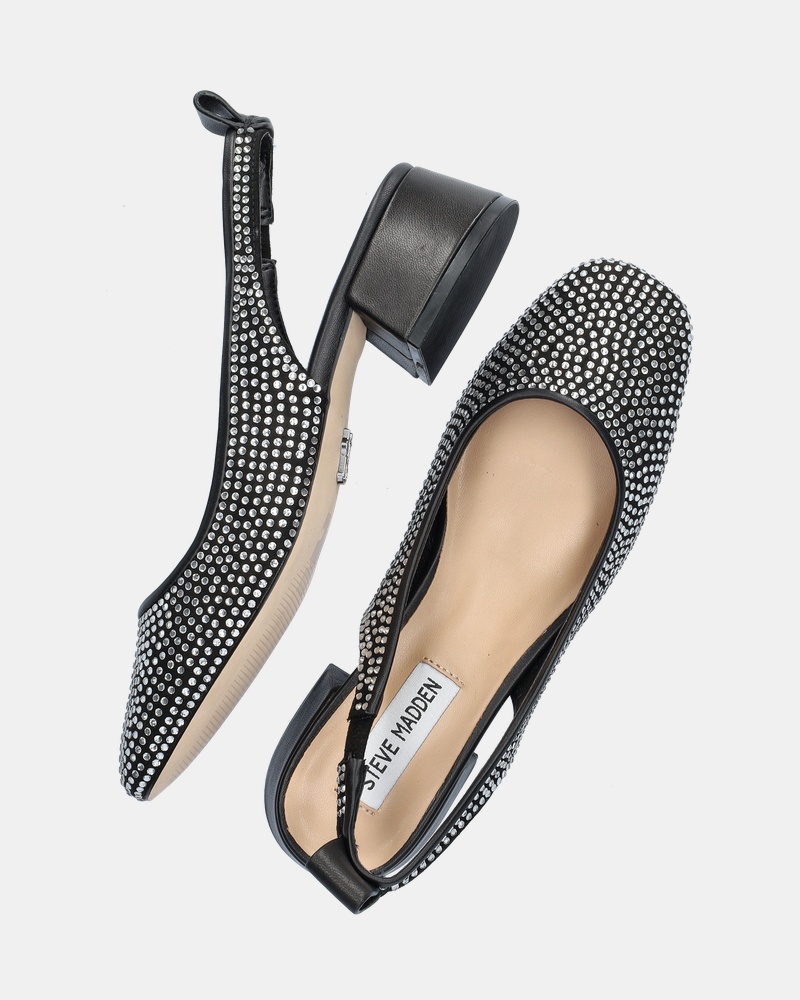Steve Madden Smitten Ballerinas & instappers  - zwart