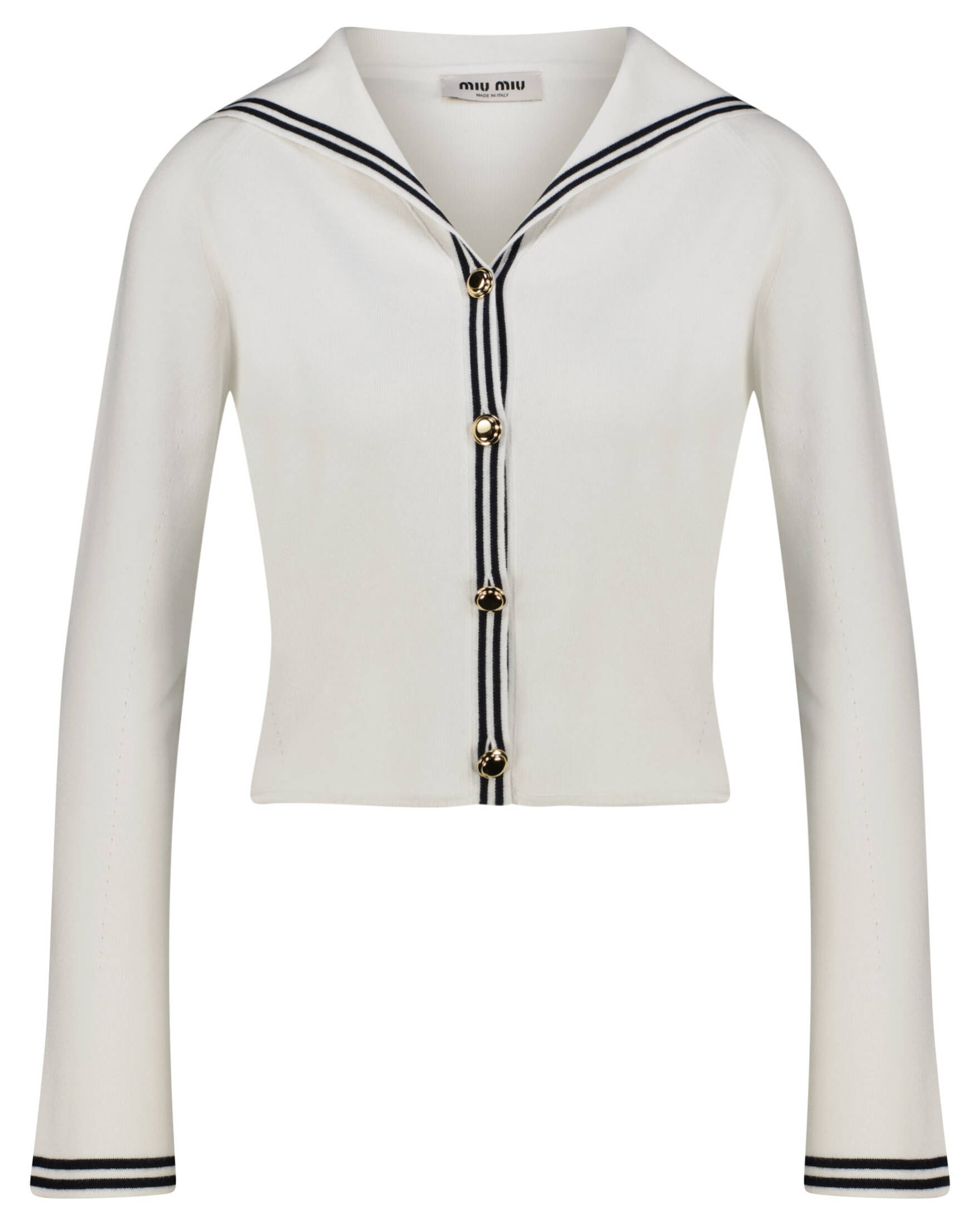 Miu Miu| Damen Strickjacke CARDIGAN Cropped Fit