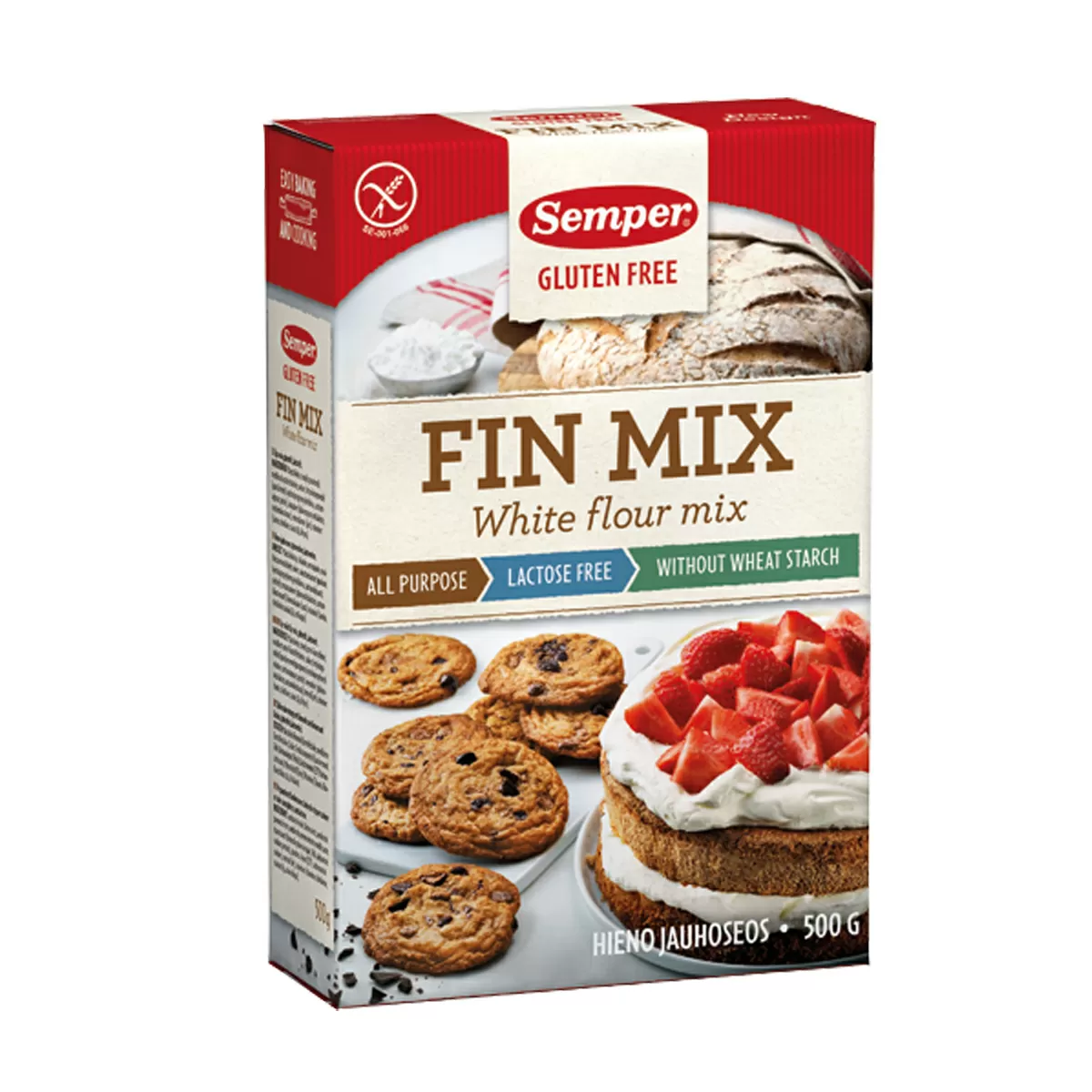Semper fin Brødmix glutenfri - 500 g