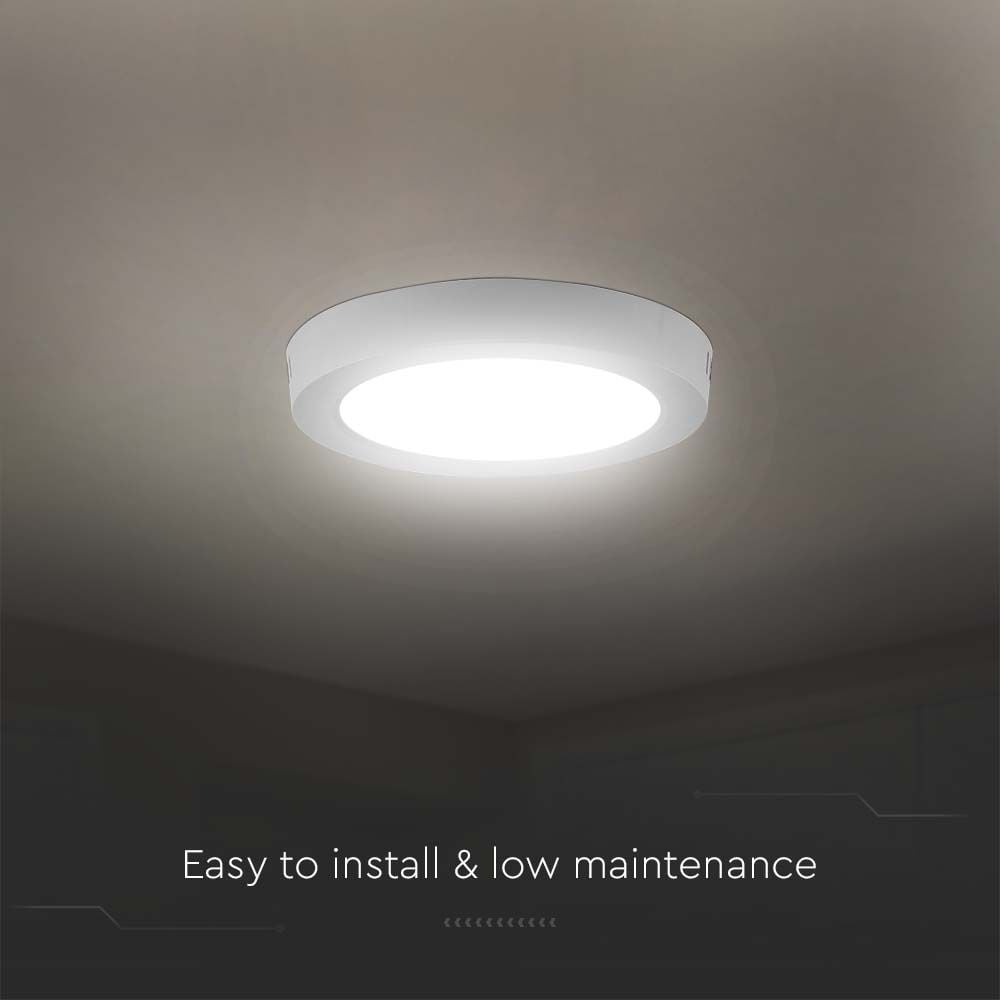 V-TAC VT-60006-RD - Witte LED-minipanelen - Achtergrondverlichting - Surface-serie - IP20 - 6W - 660