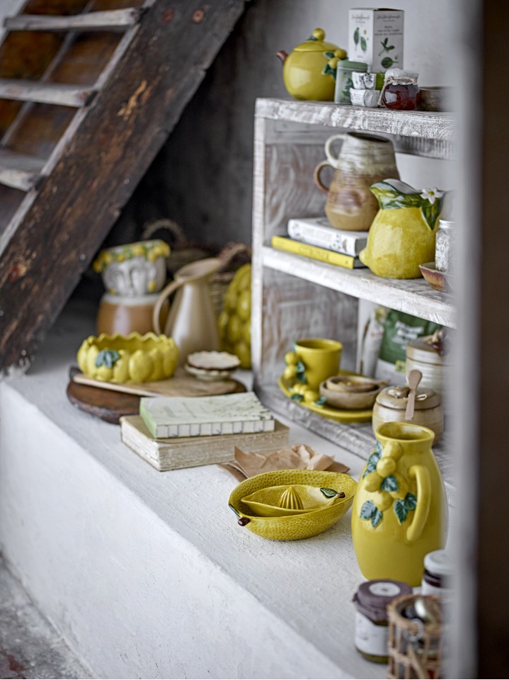 Creative Collection - Limone Kande - Gul - Stentøj