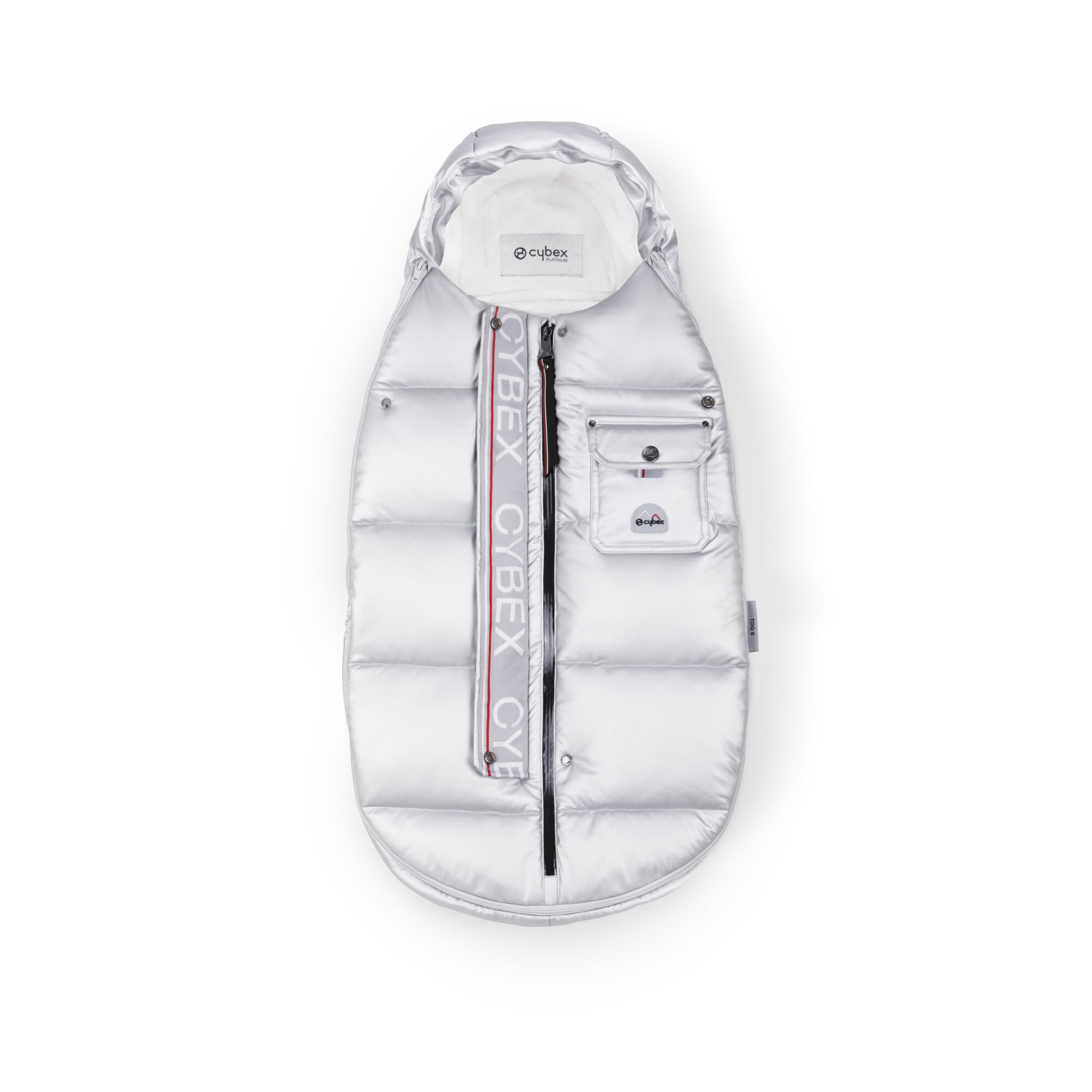 Platinum Winter Fußsack Mini Arctic Silver