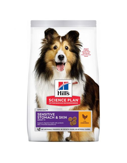 Hill's Canine Adult Sensitive Stomach And Skin - Hondenvoer