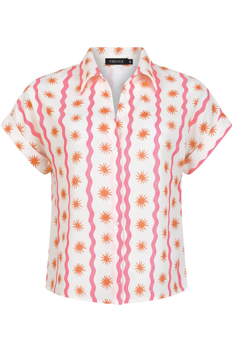 Ydence witte dames blouse