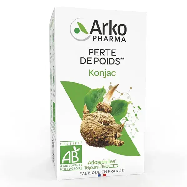 Arkopharma Arkogélules Konjac Orgânico 150 cápsulas