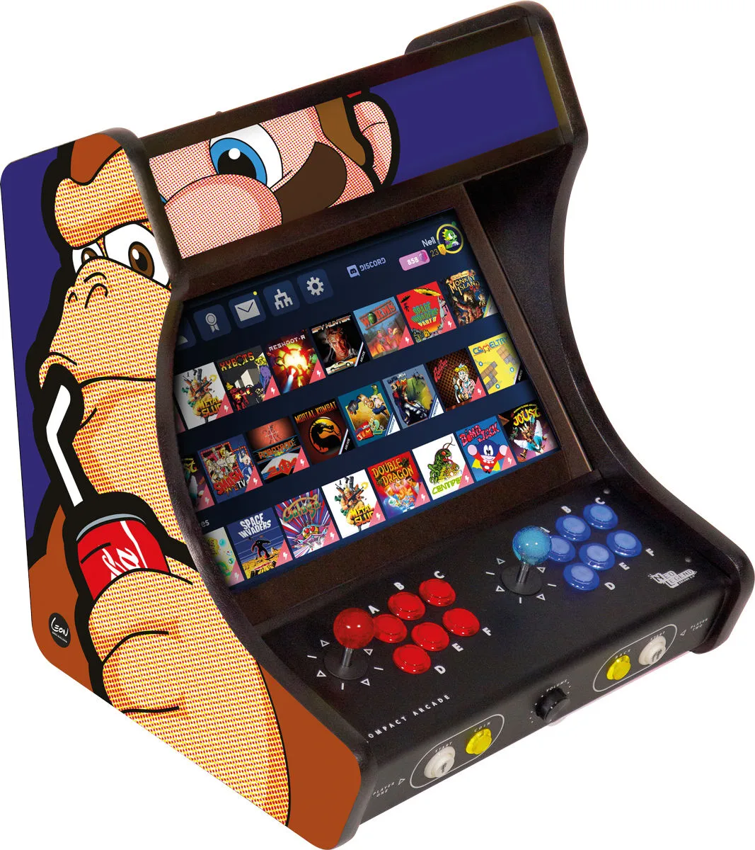 Compact Arcade Expert - Cola Kong by Léon Bornes d'arcade
