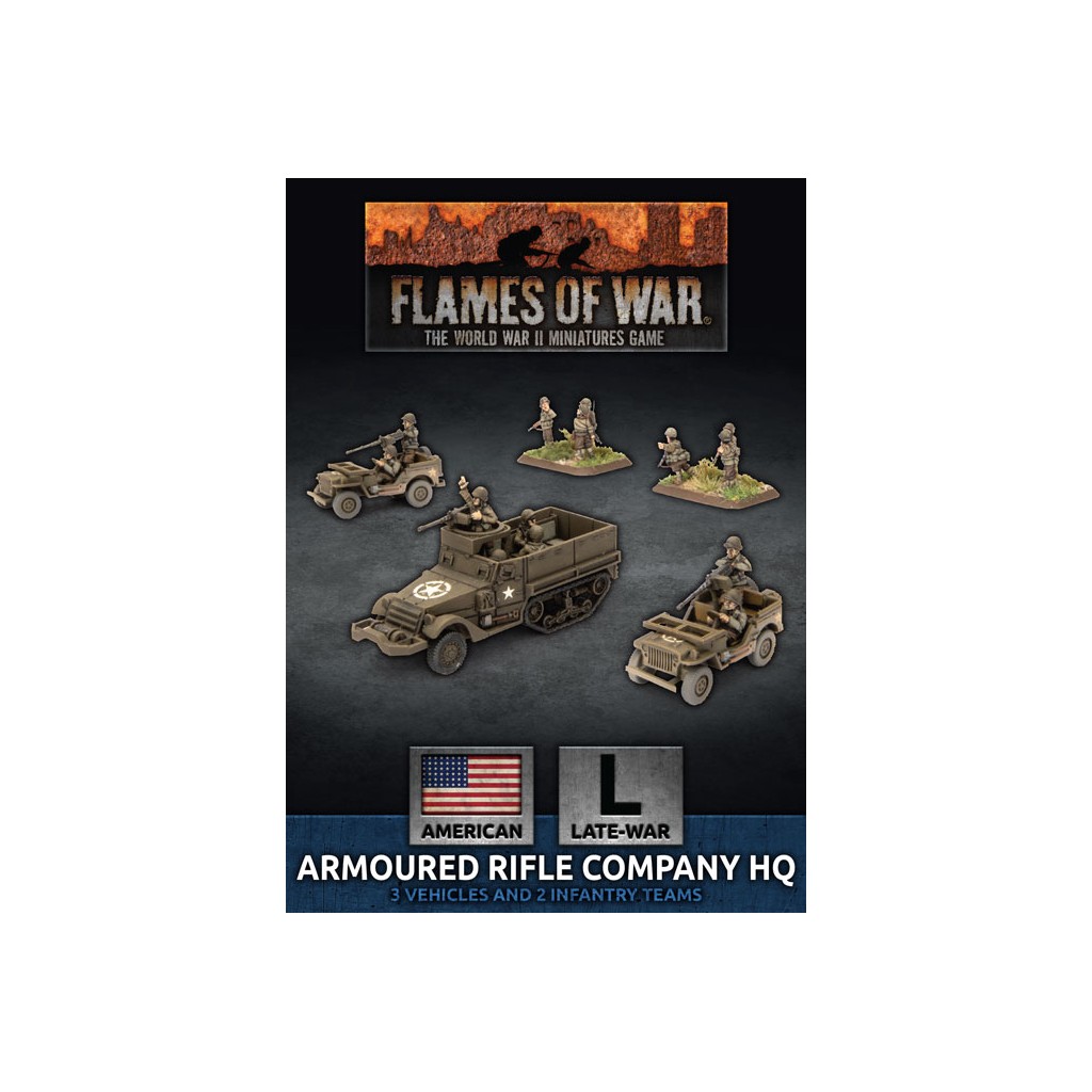 Flames of War - Armoured Rifle Company HQ
