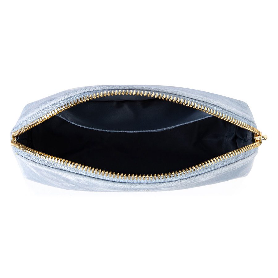 DARK Velvet Make-Up Pouch Small Cool Blue