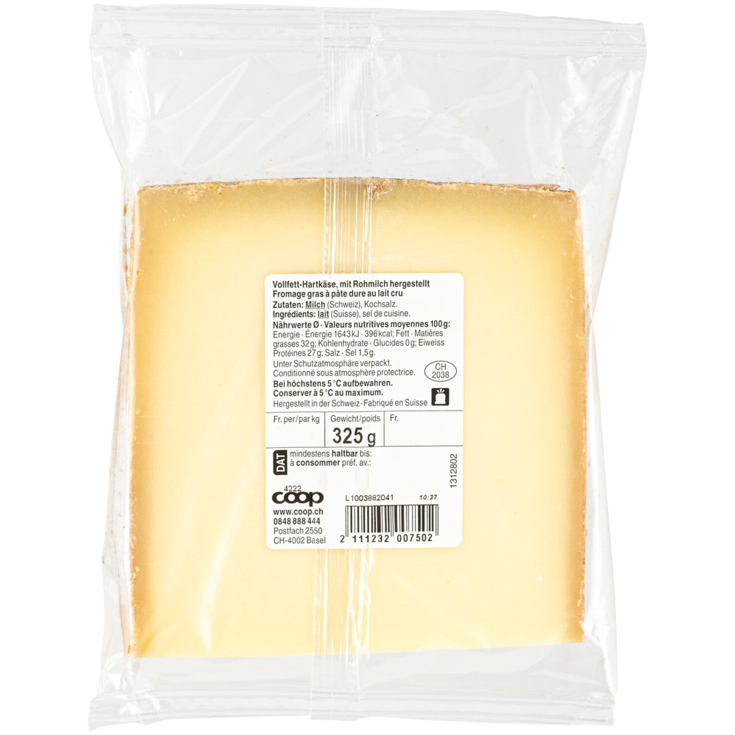 Gruyère surchoix AOP ca. 280g -