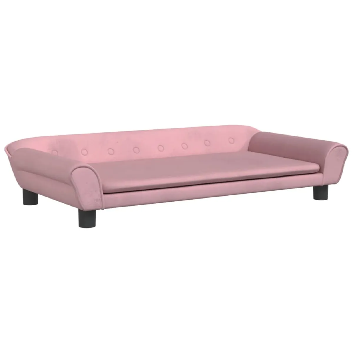 Vidaxl Canapé pour enfants Rose 100x50x26 cm