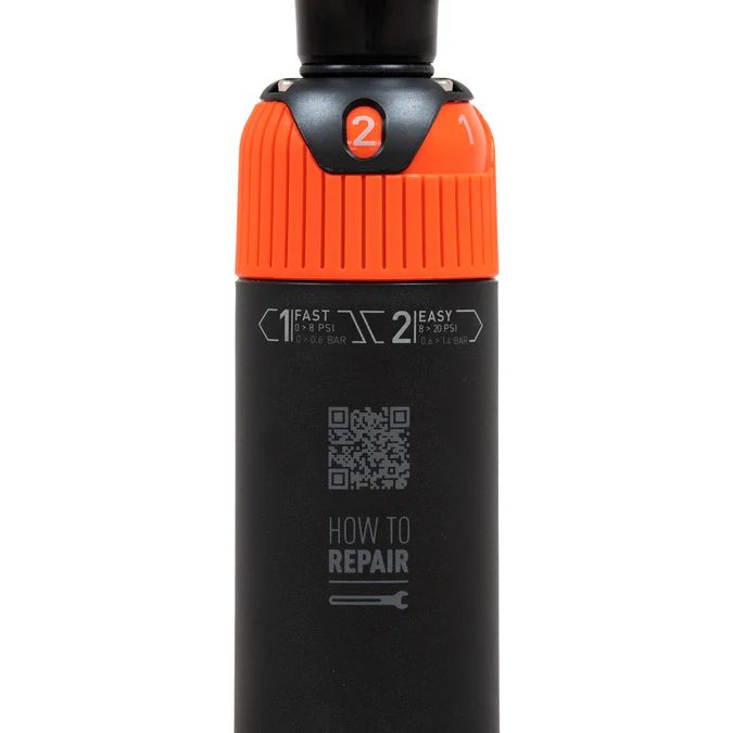 Decathlon Itiwit - Bomba de Alta Pressão de Dupla Ação para Camping e Esportes Aquáticos (0-20 PSI)