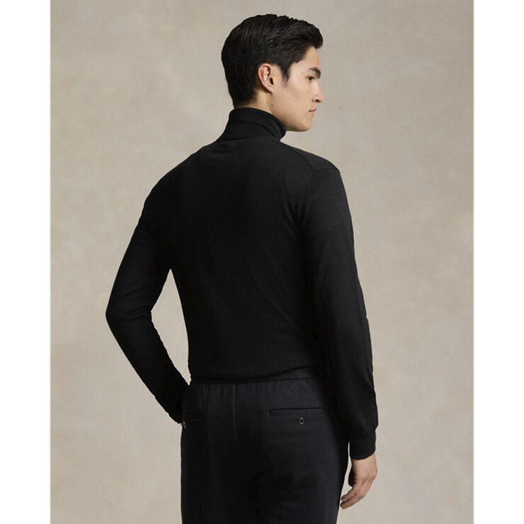 Polo Ralph Lauren 2/30 MERINO WL RWS-LSL-PLO Sort