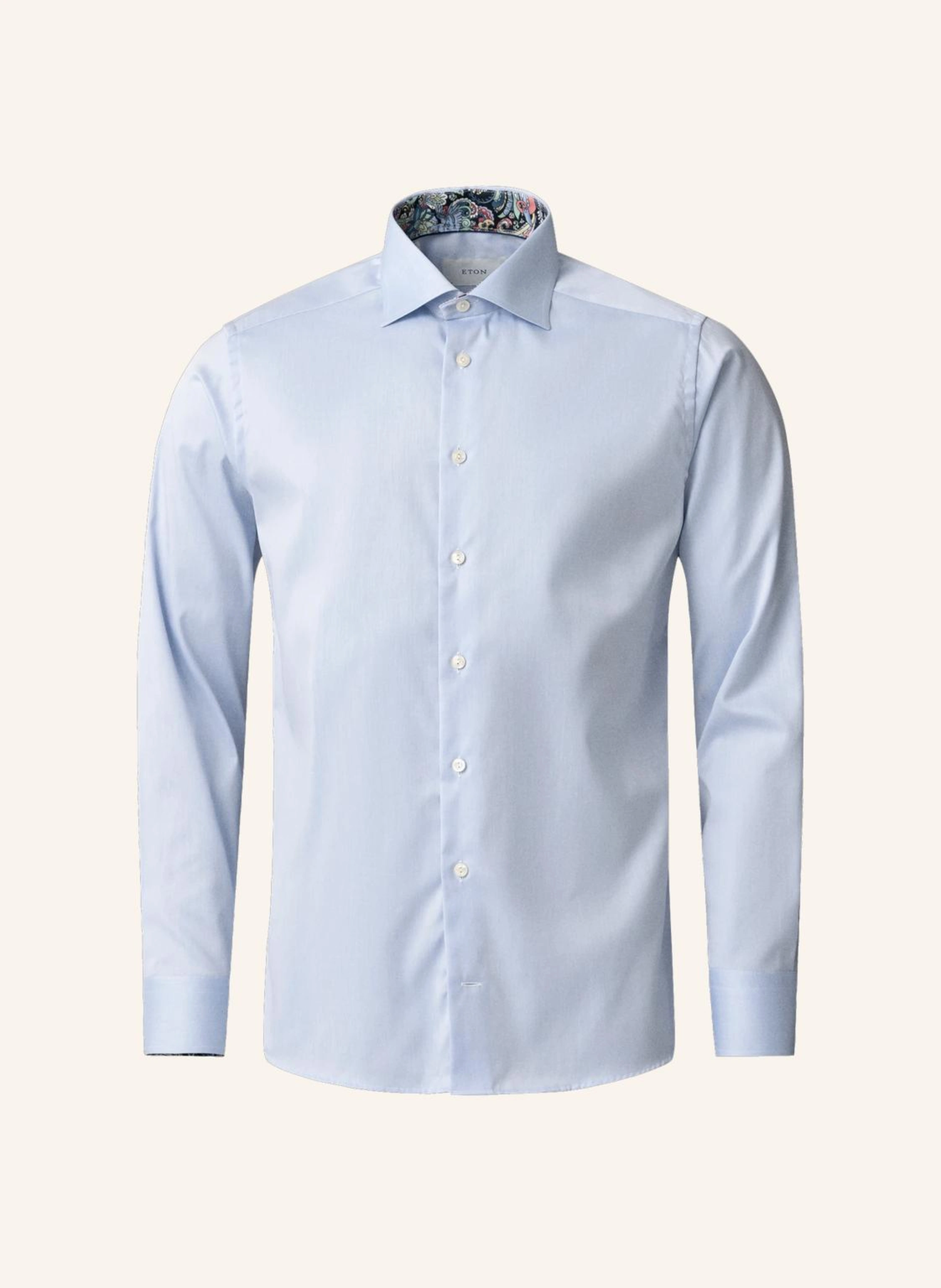 ETON Hemd Signature Twill Mit Kontraststoff Kragen Slim Fit