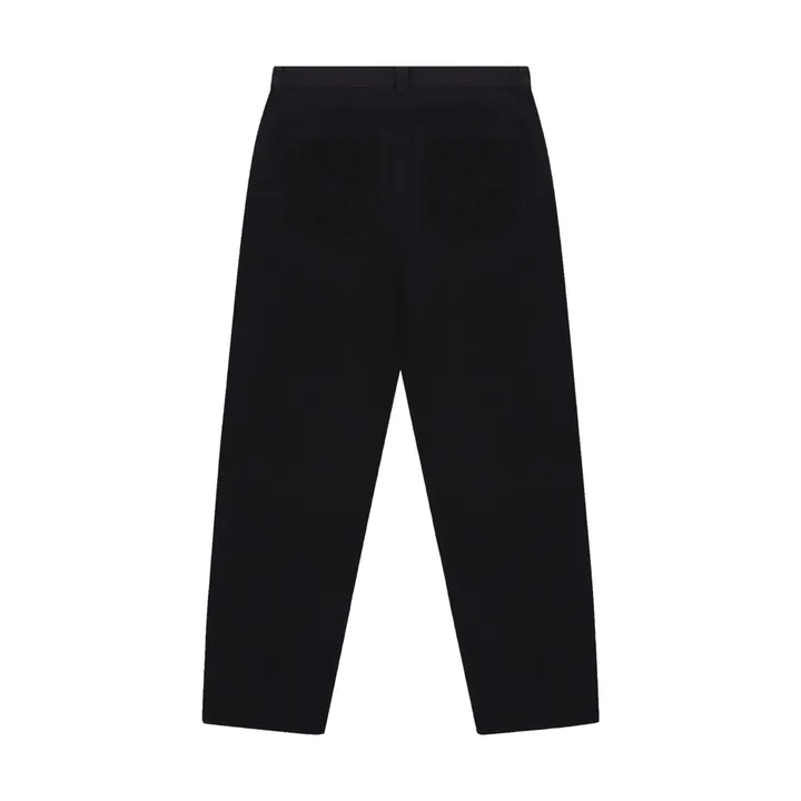 Arte Antwerp Jean Canvas Embroidery | Noir