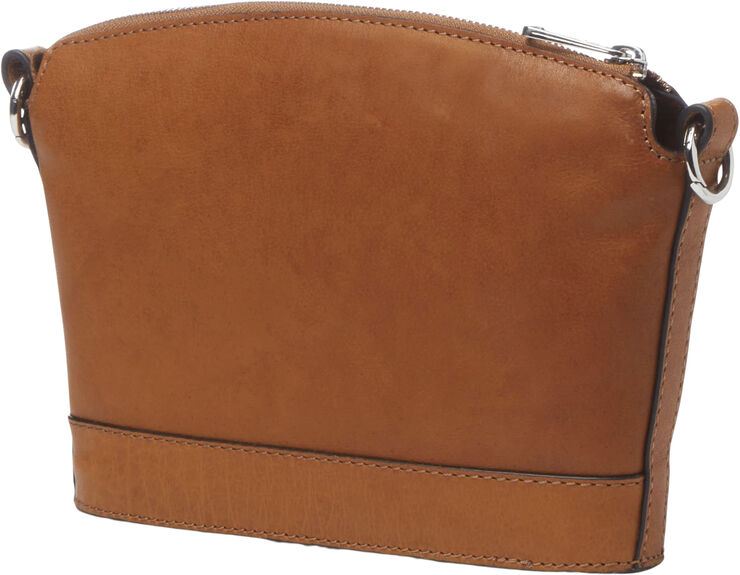 Saddler Emali Shiny silver Tan