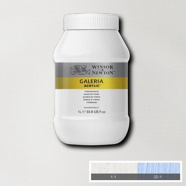 Winsor & Newton - Akrylmaling - Titanium Hvid 1000 ML