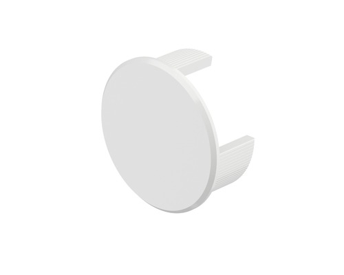 Pertura Melia wandaansluitkap, aluminium, wit (123), verpakking = 2 stuks
