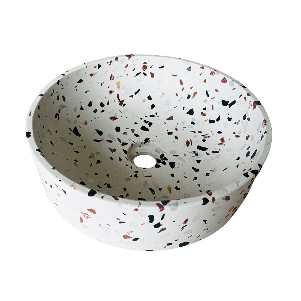 Saniclear Terrazzo waskom rechthoekig 50x35cm