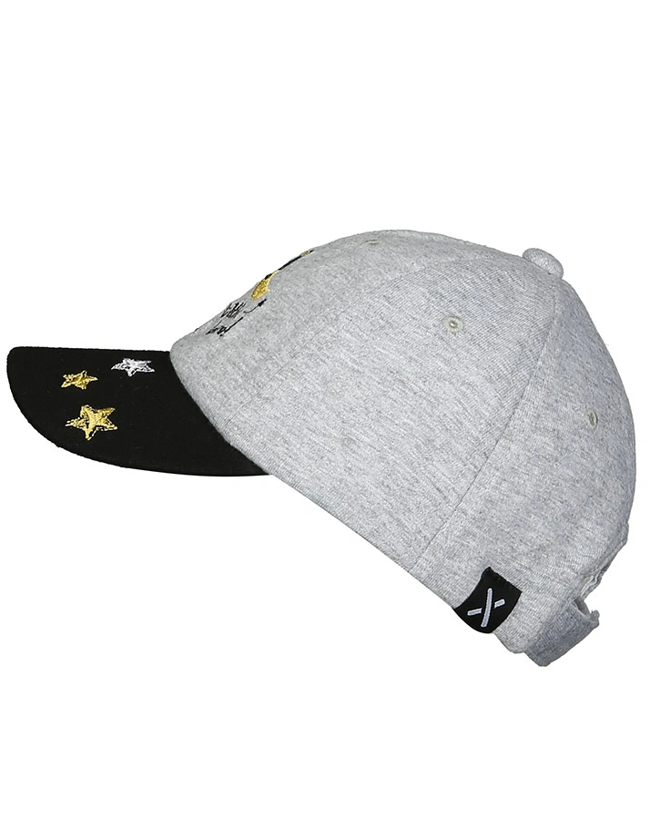 Basecap BAGGER in grau melange/schwarz